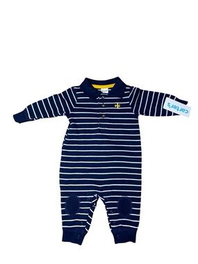 NWT Carter's Baby Boy Polo Jumpsuit (Size 3 Months)